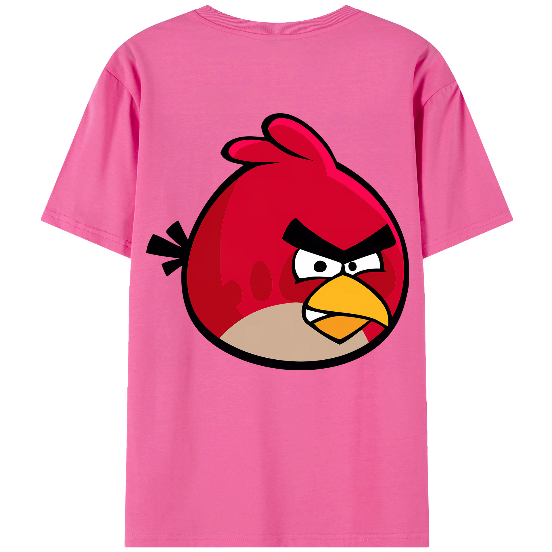 （画像用） Angry Birds アングリーバード レディース半袖Tシャツ(バックプリント)